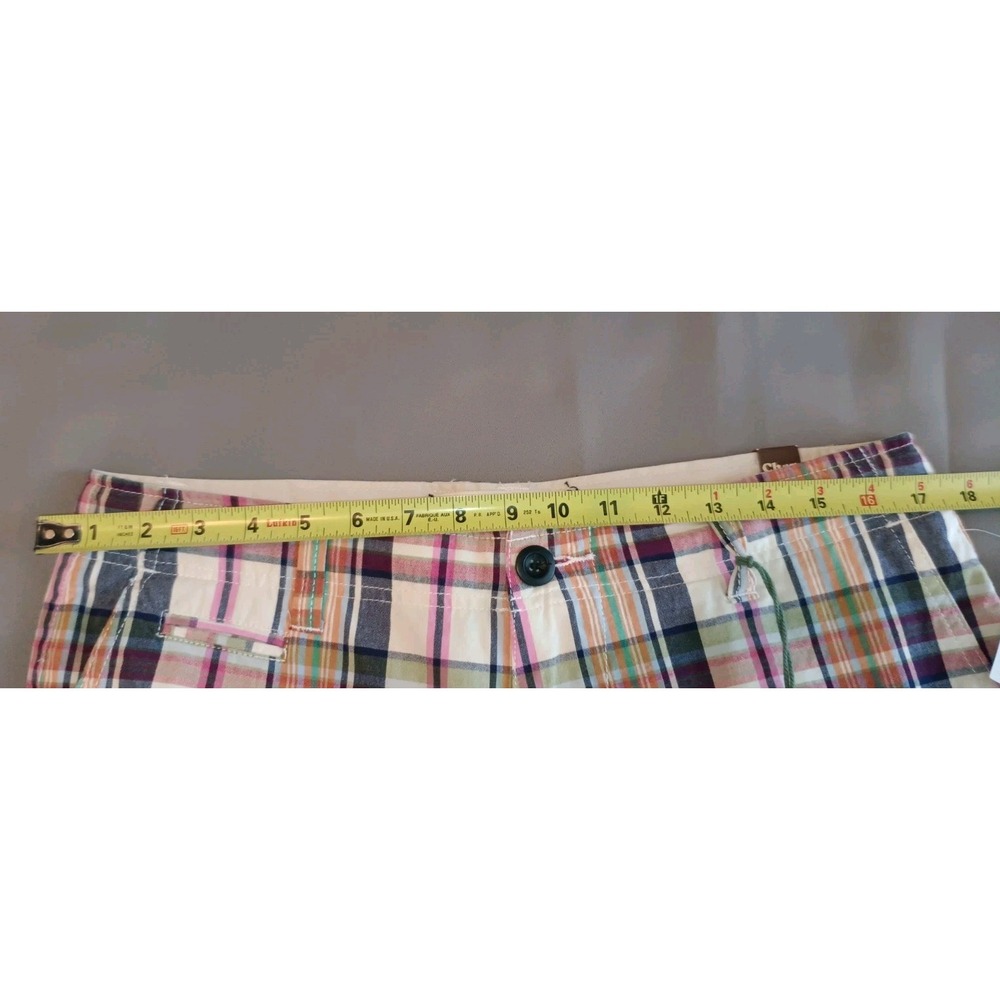Chor NWT Mens Shorts Size 31 Plaid Chino Golf Preppy 90s Retro Eclectic Grandpa - Picture 3 of 9
